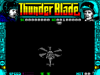 Thunder Blade screenshot 3 for ZX Spectrum